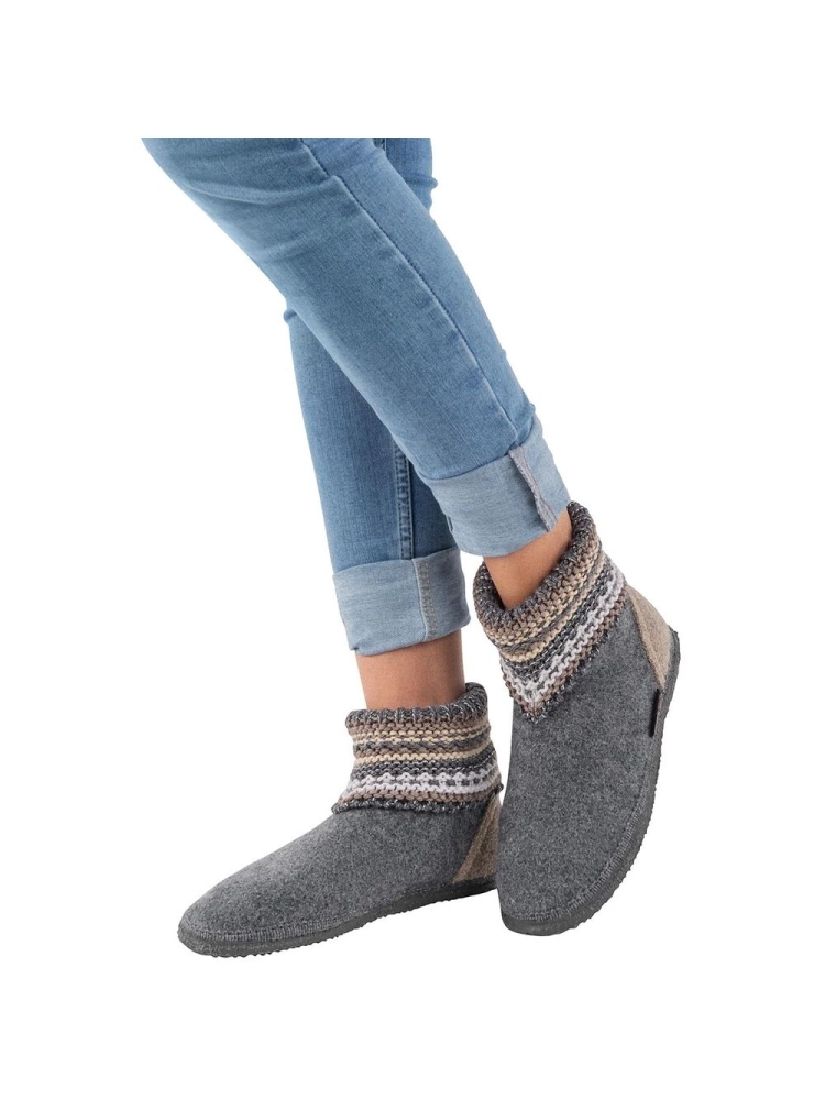 Giesswein Kiel Women's Schiefer 74-10-55179-017 pantoffels en huissokken online bestellen bij Kathmandu Outdoor & Travel