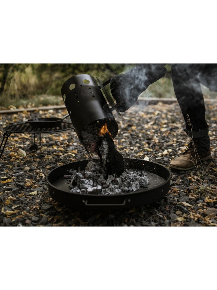 Barebones Cowboy Grill Charcoal Tray Black CKW-443 koken online bestellen bij Kathmandu Outdoor & Travel