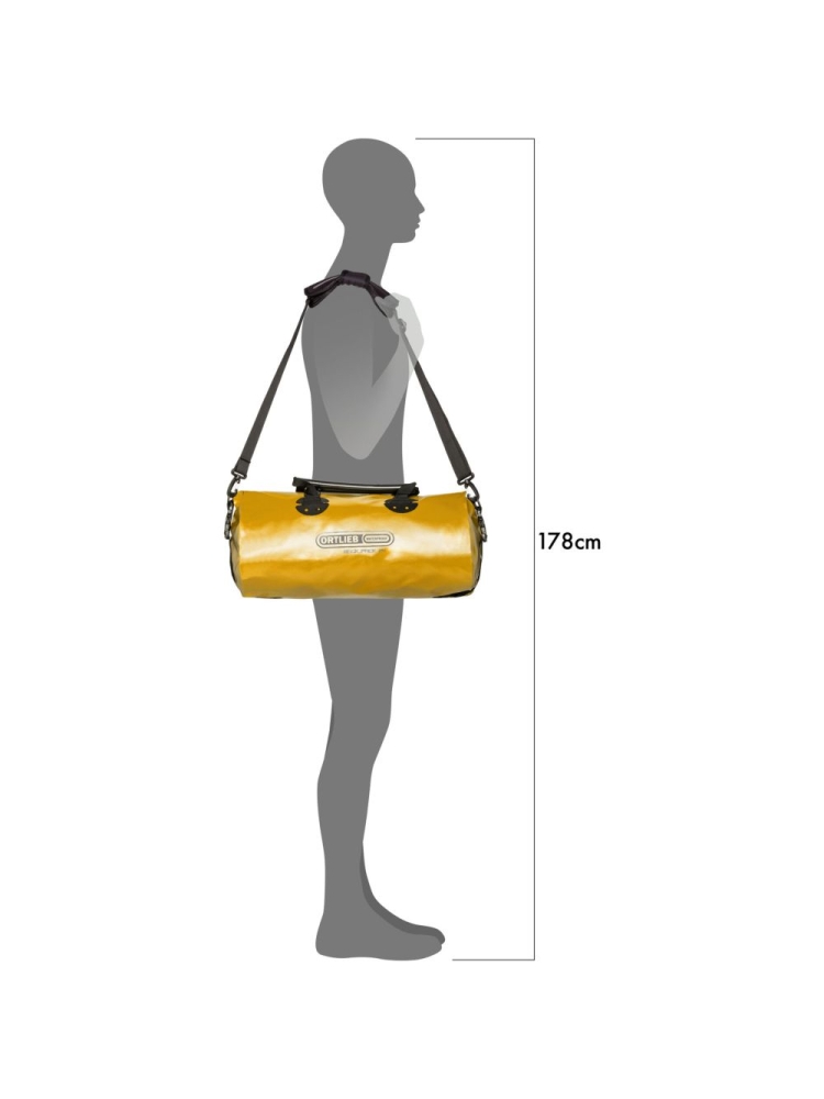 Ortlieb Rack-Pack 24L Sunyellow OK61H7 tassen online bestellen bij Kathmandu Outdoor & Travel