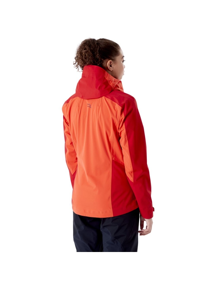 Rab Kinetic Alpine 2.0 Jacket Women's Red Grapefruit QWG-70-GF jassen online bestellen bij Kathmandu Outdoor & Travel