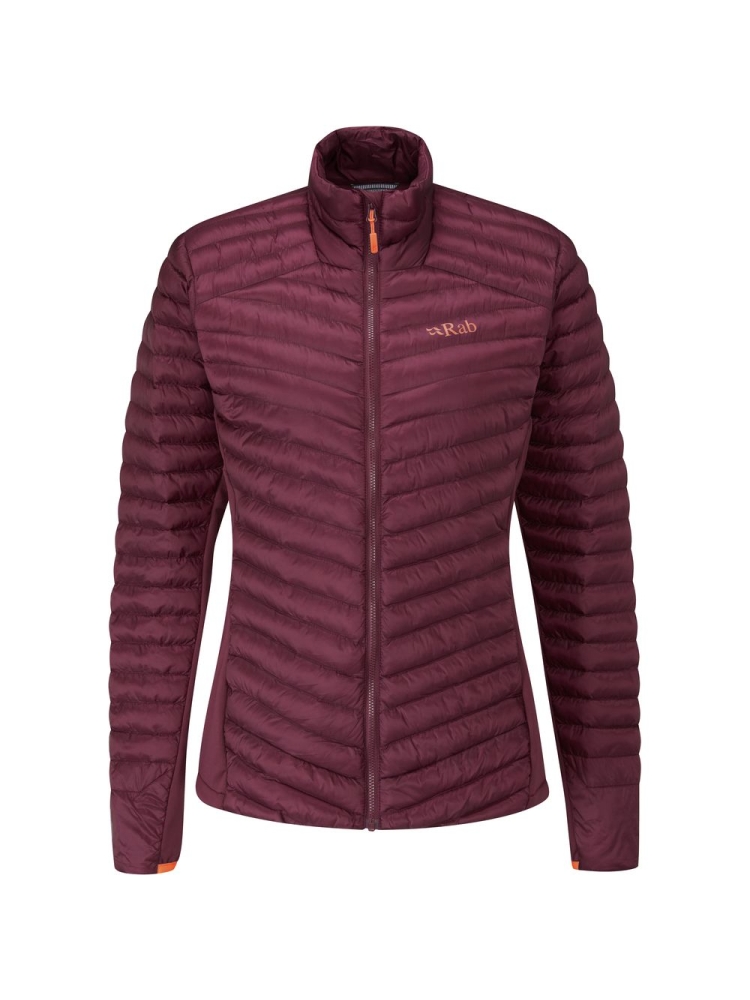 Rab Cirrus Flex 2.0 Jacket Women's  Deep Heather QIO-75-HD jassen online bestellen bij Kathmandu Outdoor & Travel