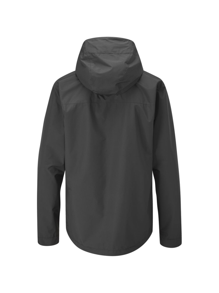 Rab Downpour Eco Jacket Black QWG-82-BL jassen online bestellen bij Kathmandu Outdoor & Travel