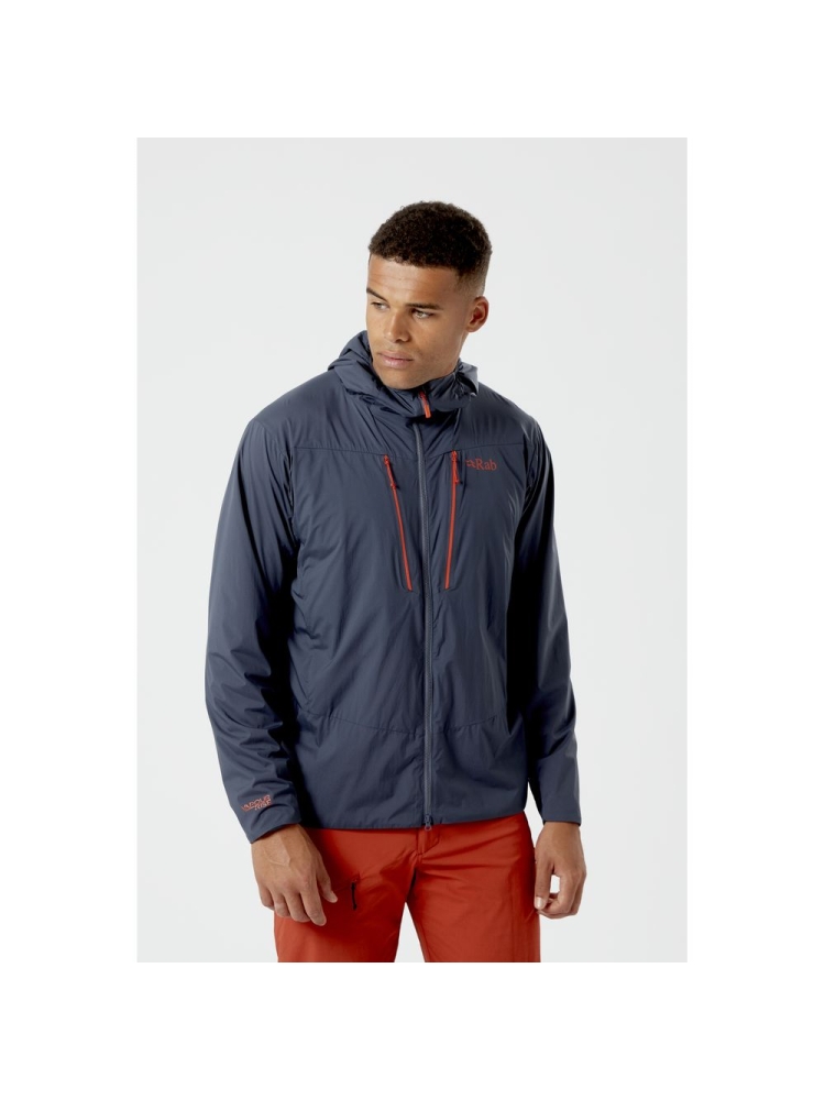 Rab Rab VR Alpine Light Jacket QVR-69-ST jassen Rab VR Alpine Light Jacket Steel QVR-69-ST jassen online bestellen bij Kathmandu Outdoor & Travel