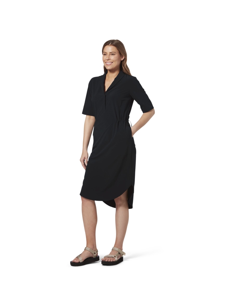Royal Robbins Spotless Traveler Dress Women's Jet Black 326007-037 jurken en rokken online bestellen bij Kathmandu Outdoor & Travel