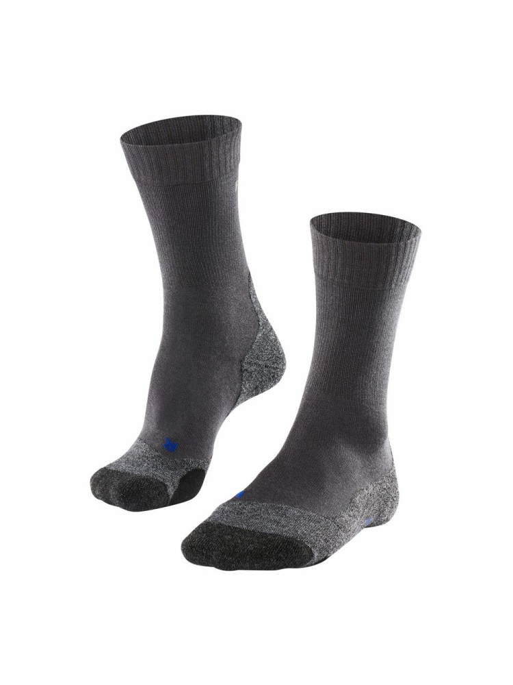 Falke TK2 Explore Cool Asphalt Melange 16138-3180 sokken online bestellen bij Kathmandu Outdoor & Travel
