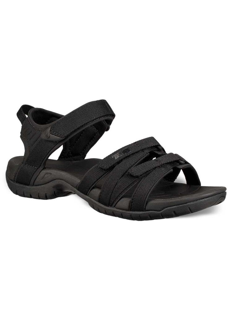 Teva Tirra Women's Black/Black 4266-BKBK sandalen online bestellen bij Kathmandu Outdoor & Travel