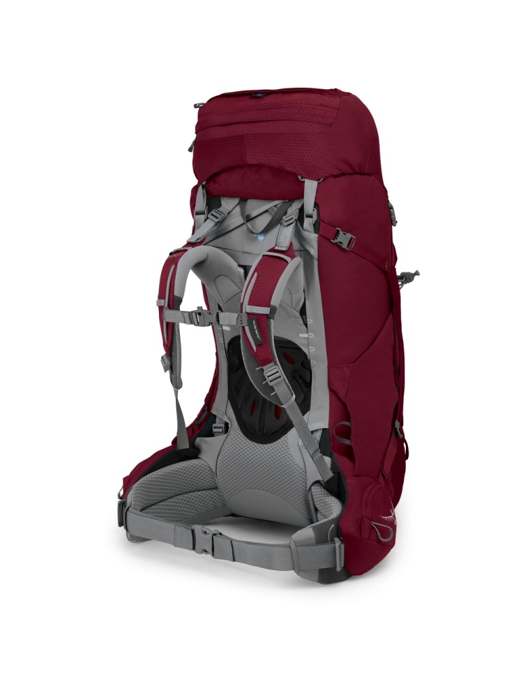 Osprey Ariel 65 XS/S Women's Claret Red 10002882 trekkingrugzakken online bestellen bij Kathmandu Outdoor & Travel