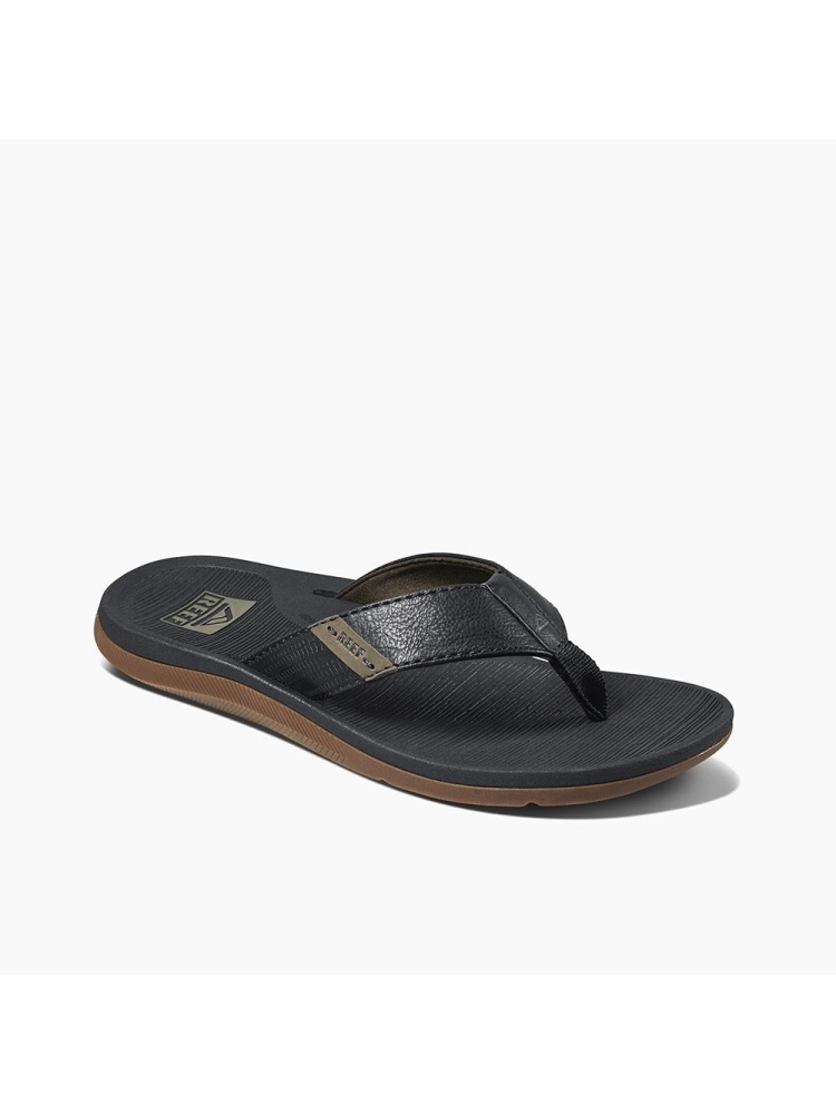 Reef Santa Ana Black CI4650 slippers online bestellen bij Kathmandu Outdoor & Travel