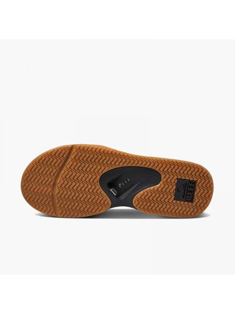 Reef Fanning Black/Silver RF002026BLS slippers online bestellen bij Kathmandu Outdoor & Travel