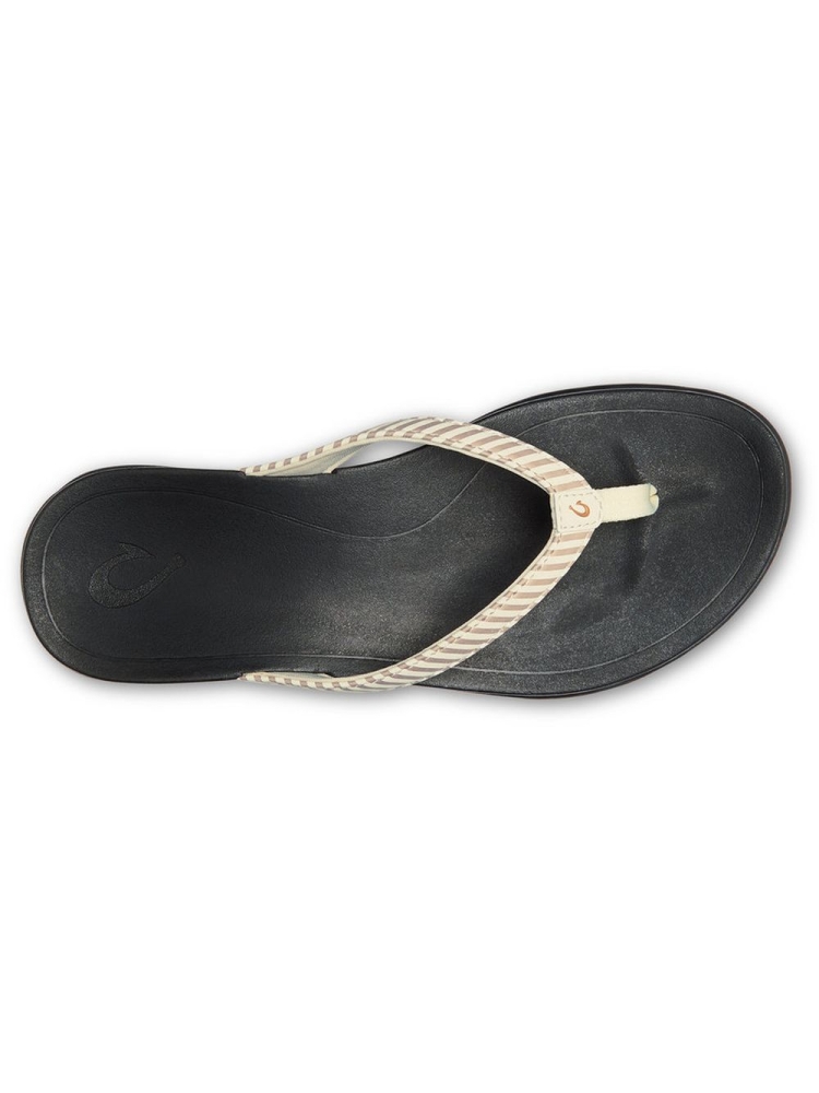 Olukai Ho'Opio Women's Bone Stripe 20294-19ZP slippers online bestellen bij Kathmandu Outdoor & Travel