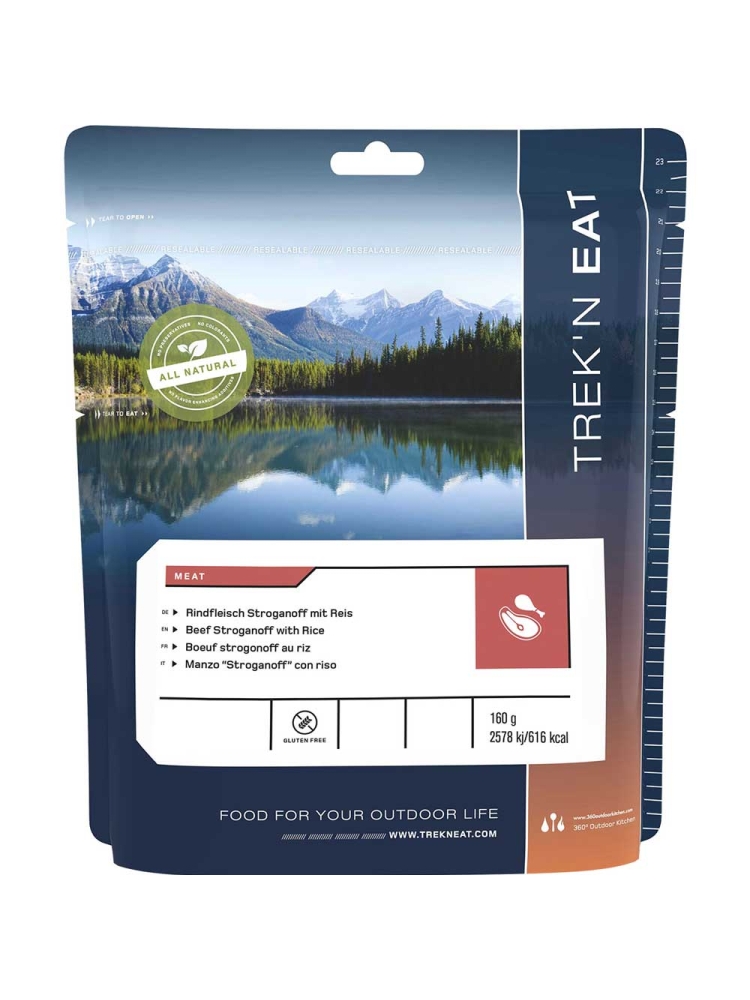 Trek n Eat Beef Stroganoff with Rice   TR30202001 maaltijden en voedsel online bestellen bij Kathmandu Outdoor & Travel