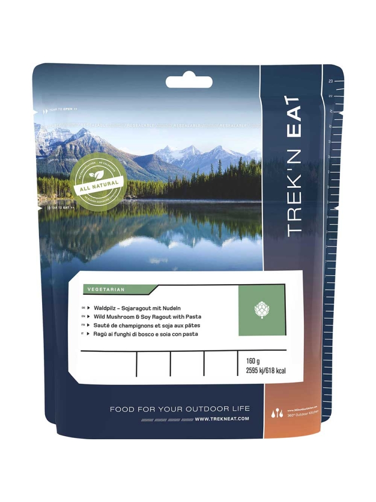 Trek n Eat Wild Mushrooms Ragout with Noodles   TR30404030 maaltijden en voedsel online bestellen bij Kathmandu Outdoor & Travel