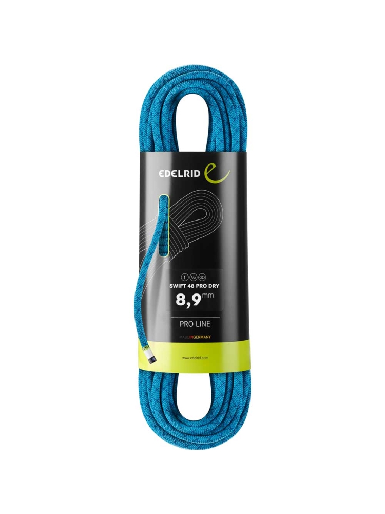 Edelrid Swift 48 Pro Dry 8,9MM 60M Icemint 713160603290 klimtouw en bandsling online bestellen bij Kathmandu Outdoor & Travel