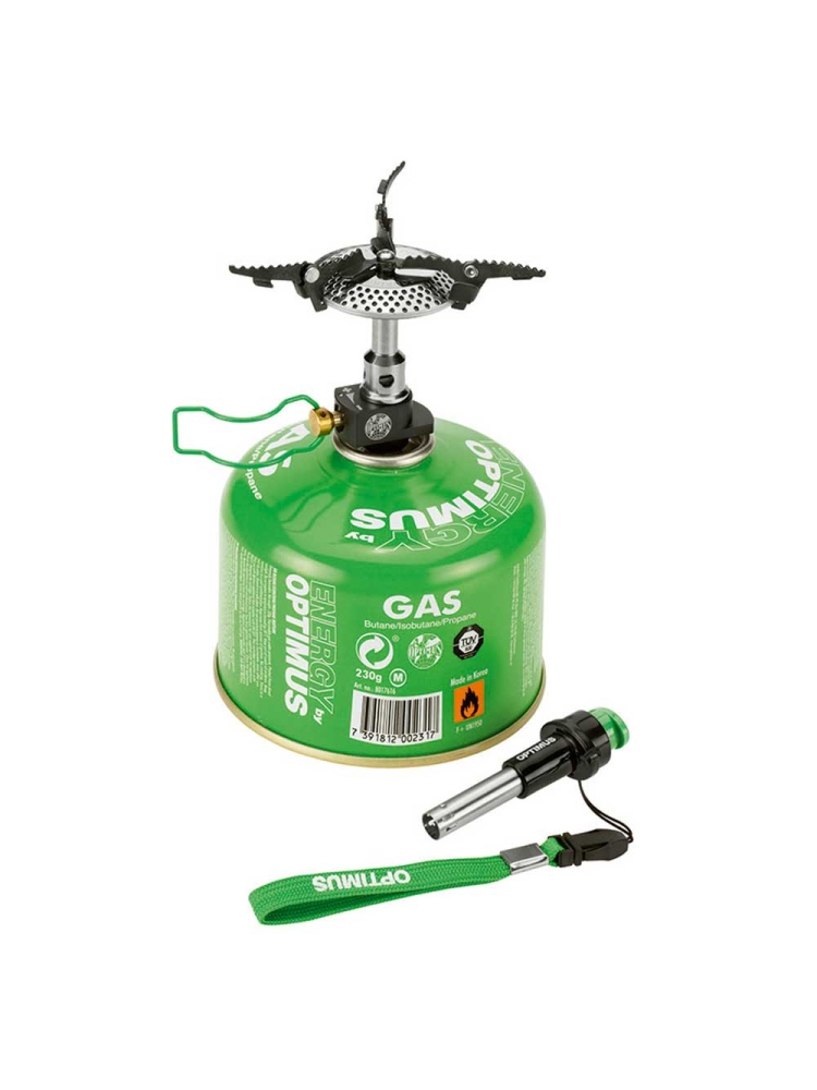 Optimus Crux Lite w Piezo ONE OPT8018914 branders online bestellen bij Kathmandu Outdoor & Travel