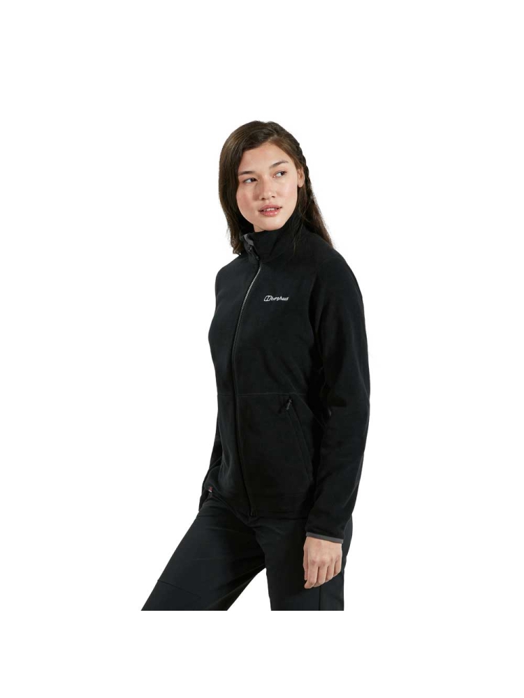 Berghaus Prism 2.0 Micro Fleece IA Women's Jet Black A001062-BP6 fleeces en truien online bestellen bij Kathmandu Outdoor & Travel