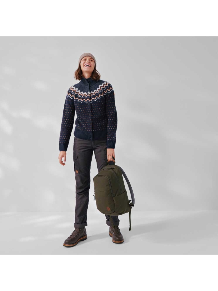 Fjällräven Ovik Knit Cardigan Women's Dark Navy 84148-555 fleeces en truien online bestellen bij Kathmandu Outdoor & Travel