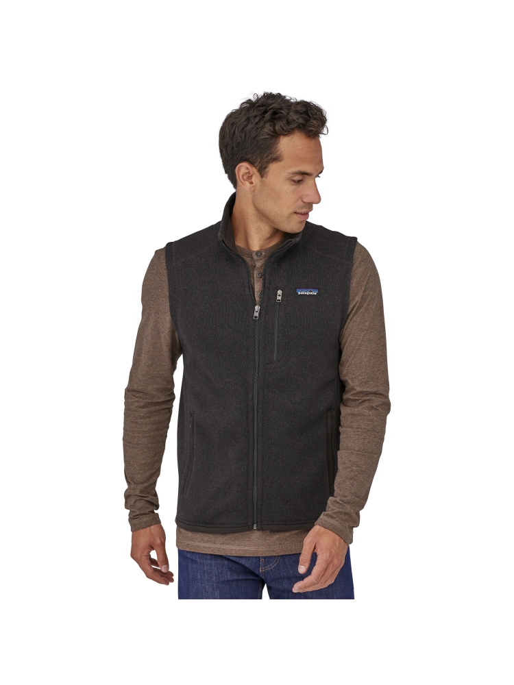 Patagonia Patagonia Better Sweater Vest 25882-BLK jassen Patagonia Better Sweater Vest Black 25882-BLK jassen online bestellen bij Kathmandu Outdoor & Travel