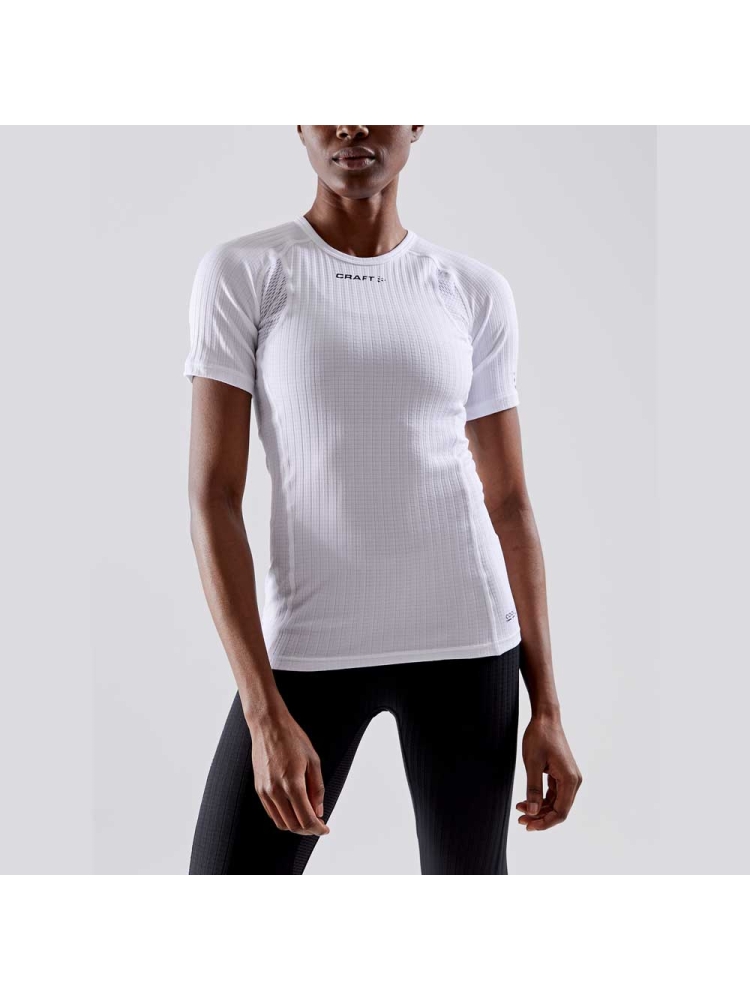 Craft Active Extreme X Short Sleeve Women's White 1909672-900000 onderkleding/thermokleding online bestellen bij Kathmandu Outdoor & Travel
