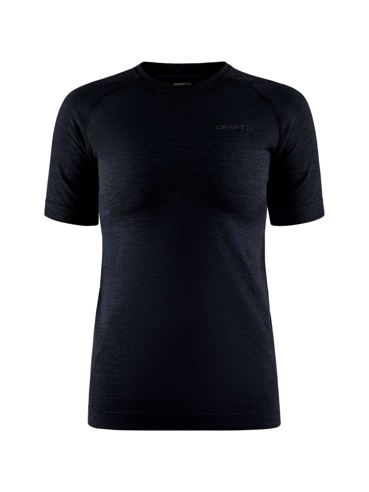 Craft Core Dry Act.Comf.Short Sleeve Women's Black 1911677-B999000 onderkleding/thermokleding online bestellen bij Kathmandu Outdoor & Travel