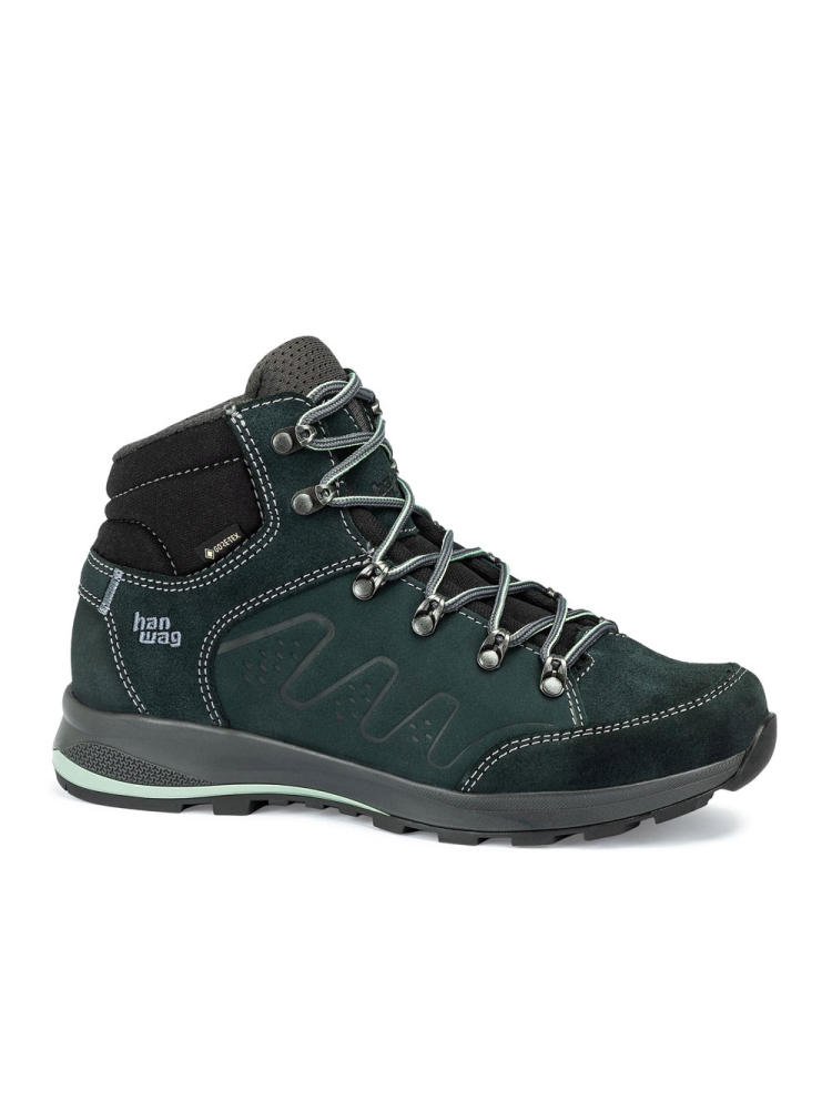 Hanwag Torsby Lady GTX Petrol/Mint 203701-492494 wandelschoenen dames online bestellen bij Kathmandu Outdoor & Travel