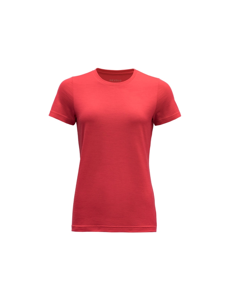Devold Eika Tee Women's Poppy GO 180 291 B-190A shirts en tops online bestellen bij Kathmandu Outdoor & Travel