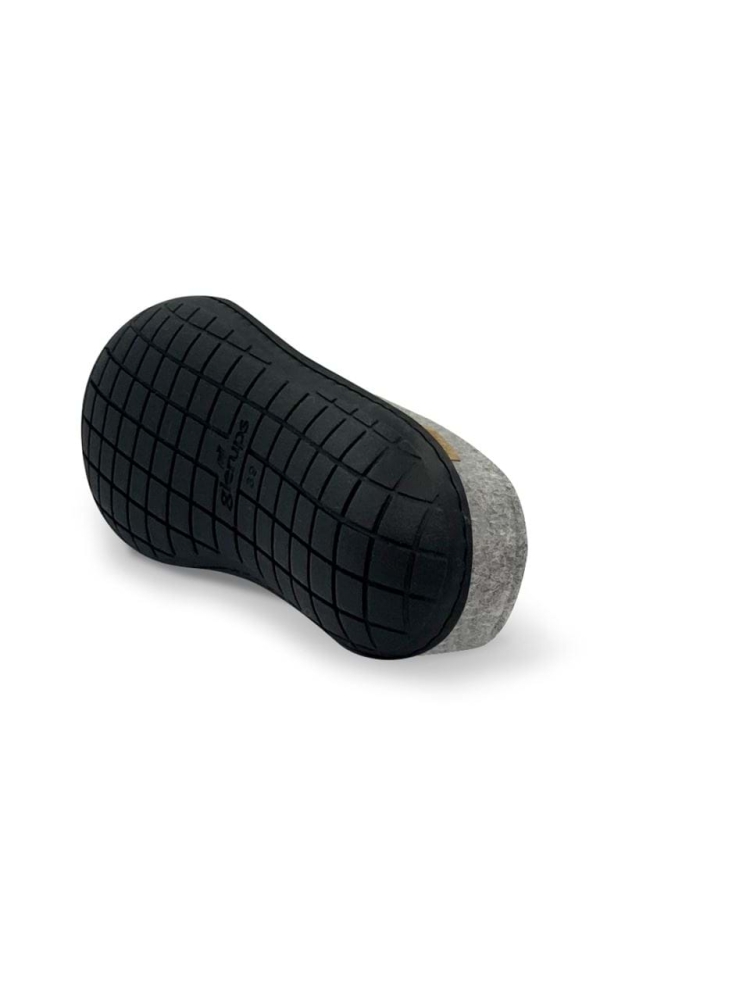 Glerups Slip-On Rubber Grey BR01-02-GREY/BLKRUB pantoffels en huissokken online bestellen bij Kathmandu Outdoor & Travel
