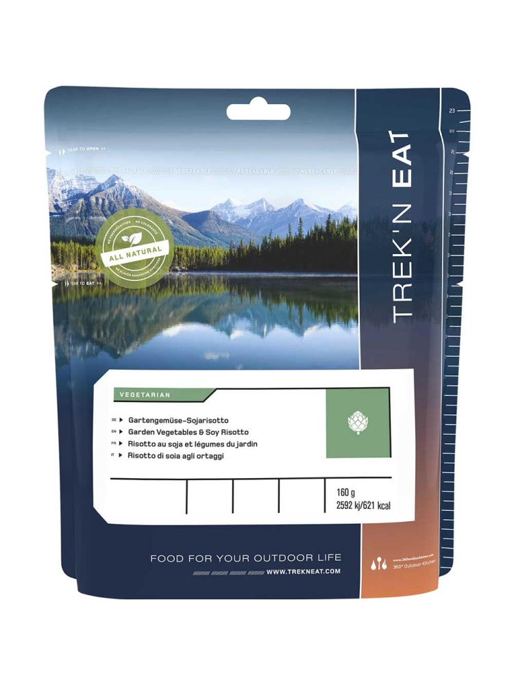 Trek n Eat Garden Vegetables With Risotto . TR30404029 maaltijden en voedsel online bestellen bij Kathmandu Outdoor & Travel