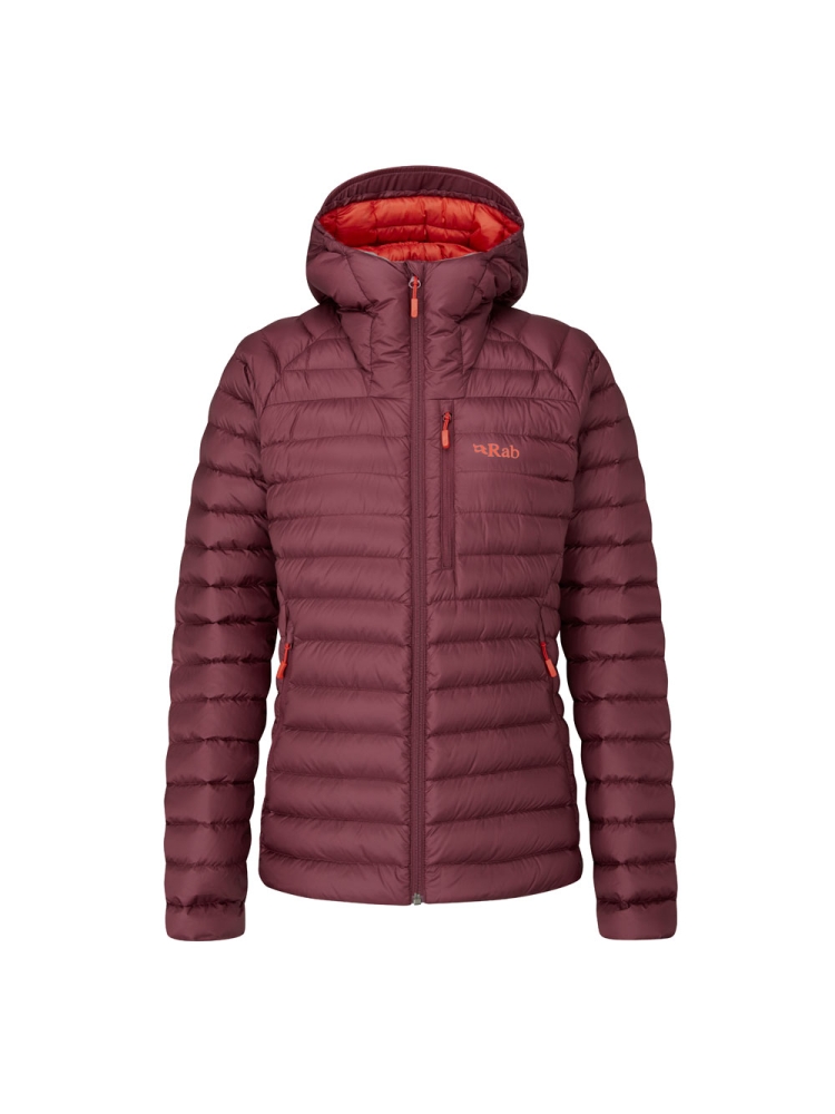 Rab Microlight Alpine Jacket Women's  Deep Heather QDB-13-DEH jassen online bestellen bij Kathmandu Outdoor & Travel