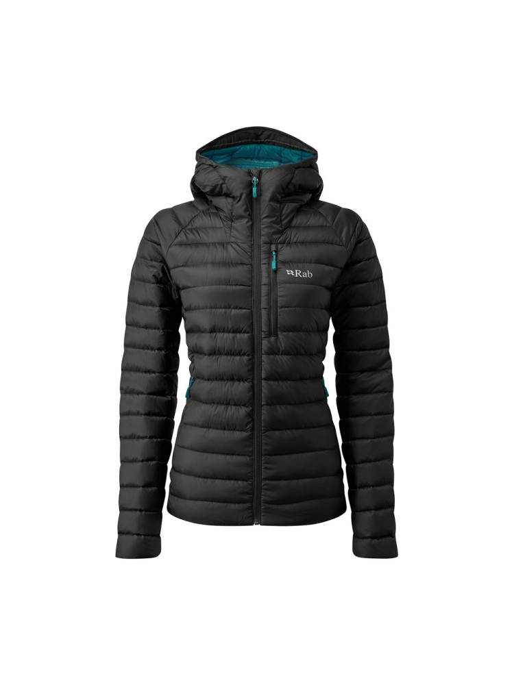 Rab Microlight Alpine Jacket Women's  Black QDB-13-BLK jassen online bestellen bij Kathmandu Outdoor & Travel