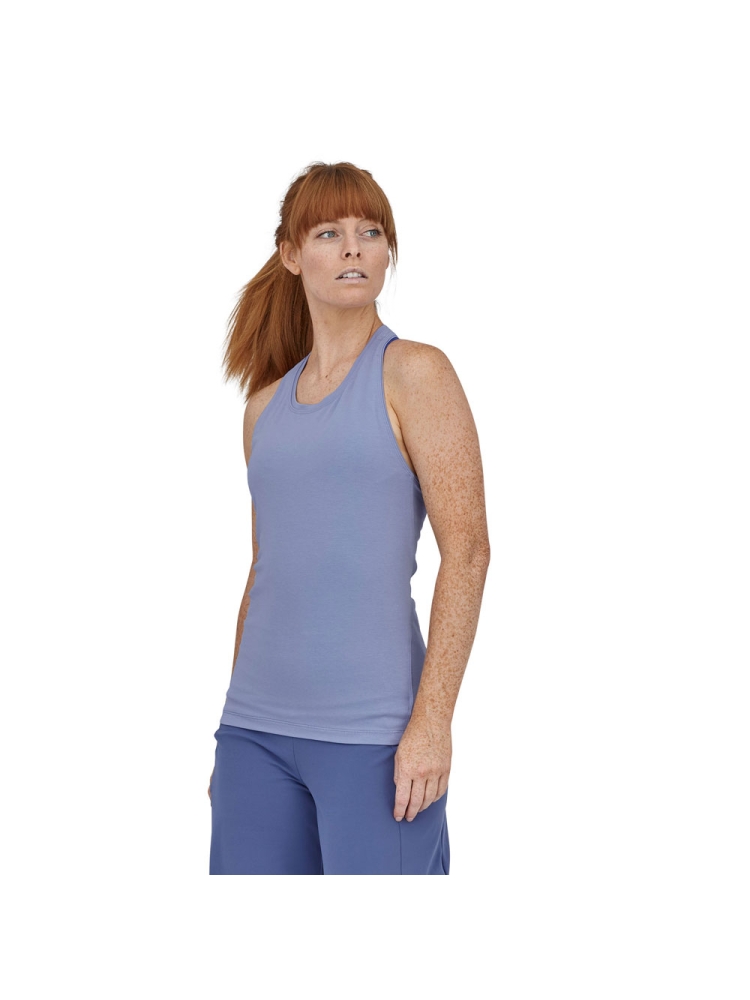 Patagonia Arnica Tank Women's Light Current Blue 82820-LCUB shirts en tops online bestellen bij Kathmandu Outdoor & Travel