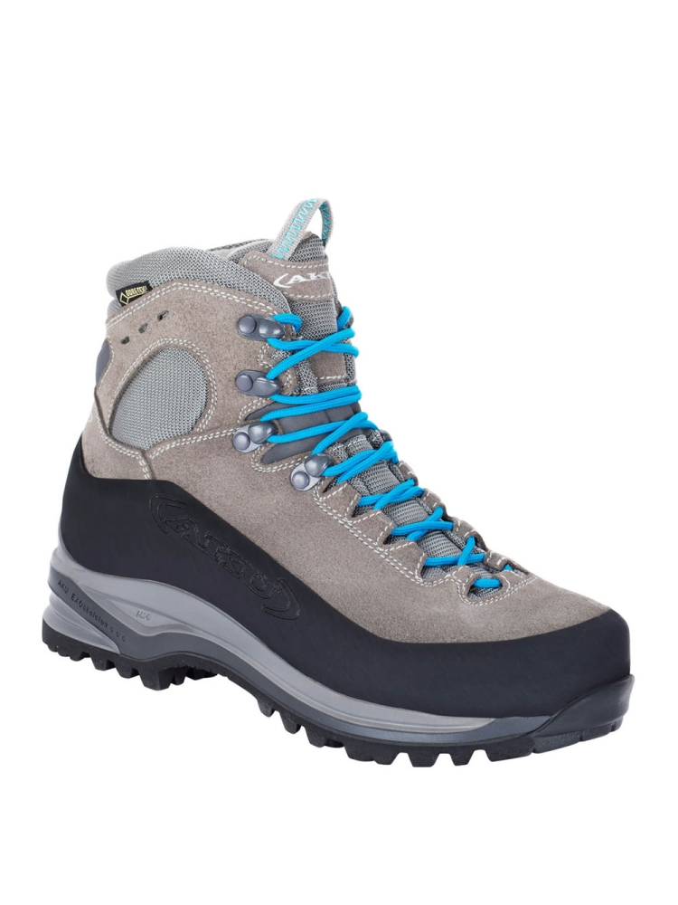 AKU Superalp GTX Women's L.Grey/Turquoise 594-241 wandelschoenen dames online bestellen bij Kathmandu Outdoor & Travel