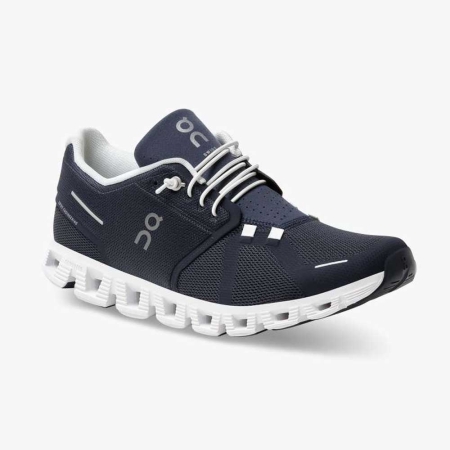 On-running  Cloud 5 Midnight | White