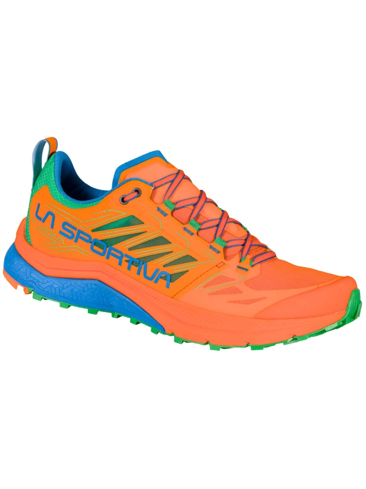 La Sportiva Jackal Flame/Electric Blue 46B304634 wandelschoenen heren online bestellen bij Kathmandu Outdoor & Travel