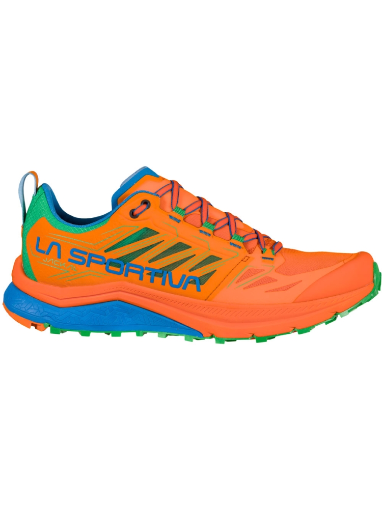 La Sportiva Jackal Flame/Electric Blue 46B304634 wandelschoenen heren online bestellen bij Kathmandu Outdoor & Travel