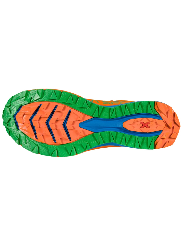 La Sportiva Jackal Flame/Electric Blue 46B304634 wandelschoenen heren online bestellen bij Kathmandu Outdoor & Travel