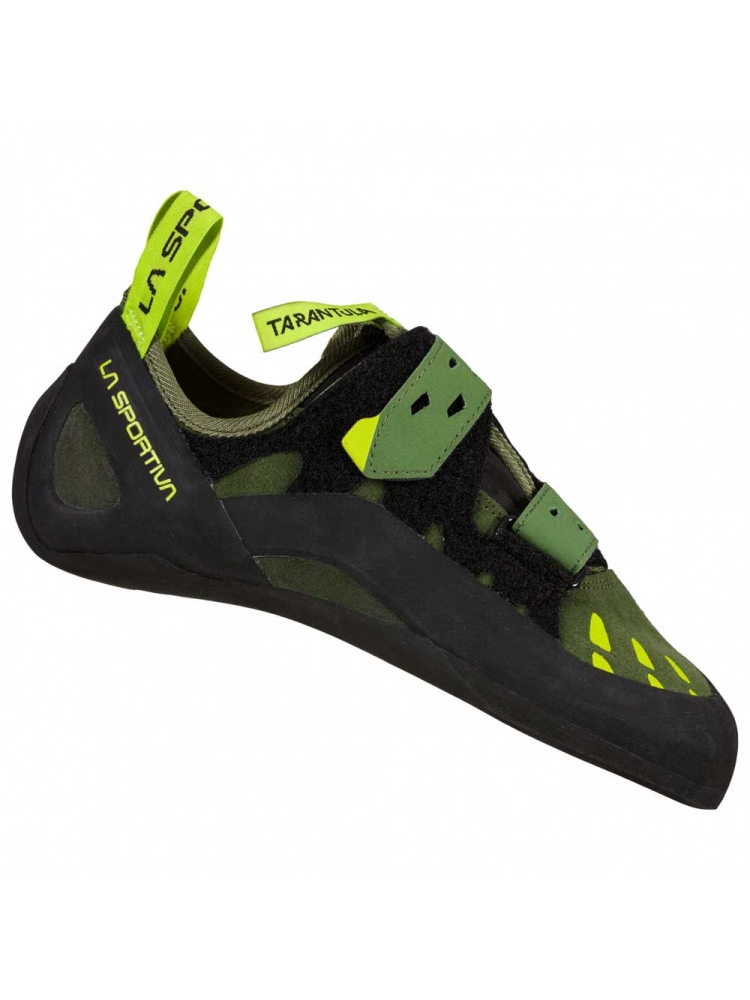 La Sportiva Tarantula Olive/Neon 40R719720 klimschoenen online bestellen bij Kathmandu Outdoor & Travel
