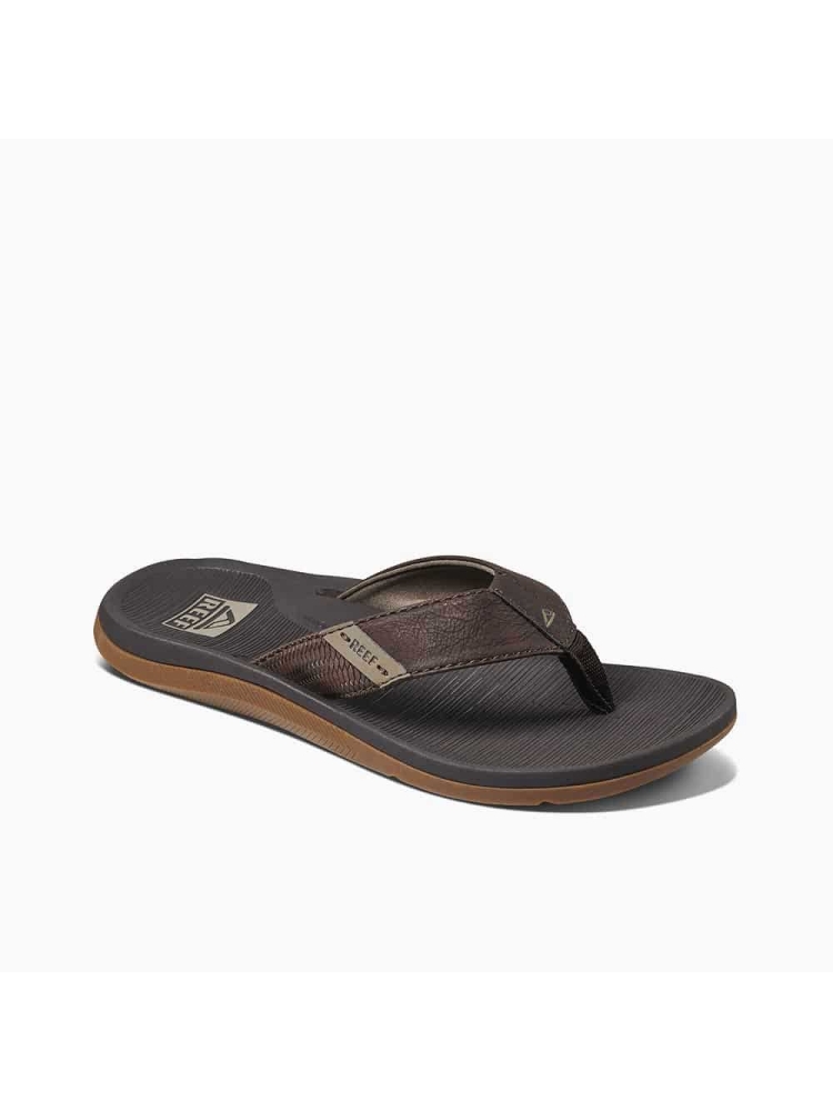Reef Santa Ana Brown CI4651 slippers online bestellen bij Kathmandu Outdoor & Travel