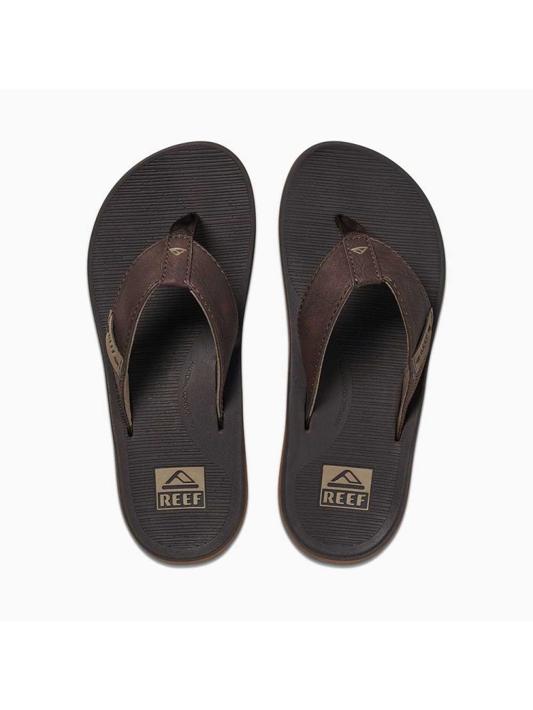 Reef Santa Ana Brown CI4651 slippers online bestellen bij Kathmandu Outdoor & Travel