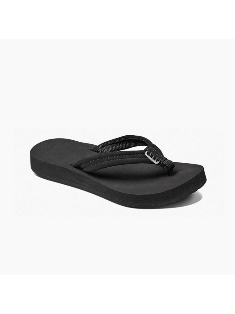 Reef Cushion Breeze Women's Black/Black RF001454BK2 slippers online bestellen bij Kathmandu Outdoor & Travel