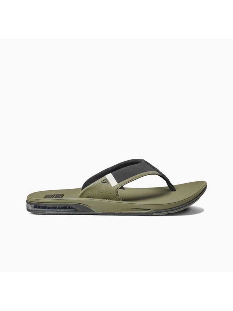 Reef Fanning Low Olive RF0A3KIHOLI slippers online bestellen bij Kathmandu Outdoor & Travel