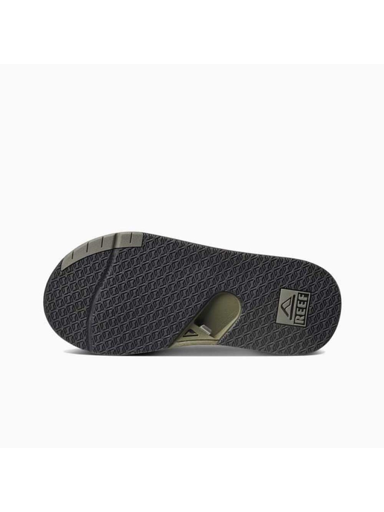 Reef Fanning Low Olive RF0A3KIHOLI slippers online bestellen bij Kathmandu Outdoor & Travel