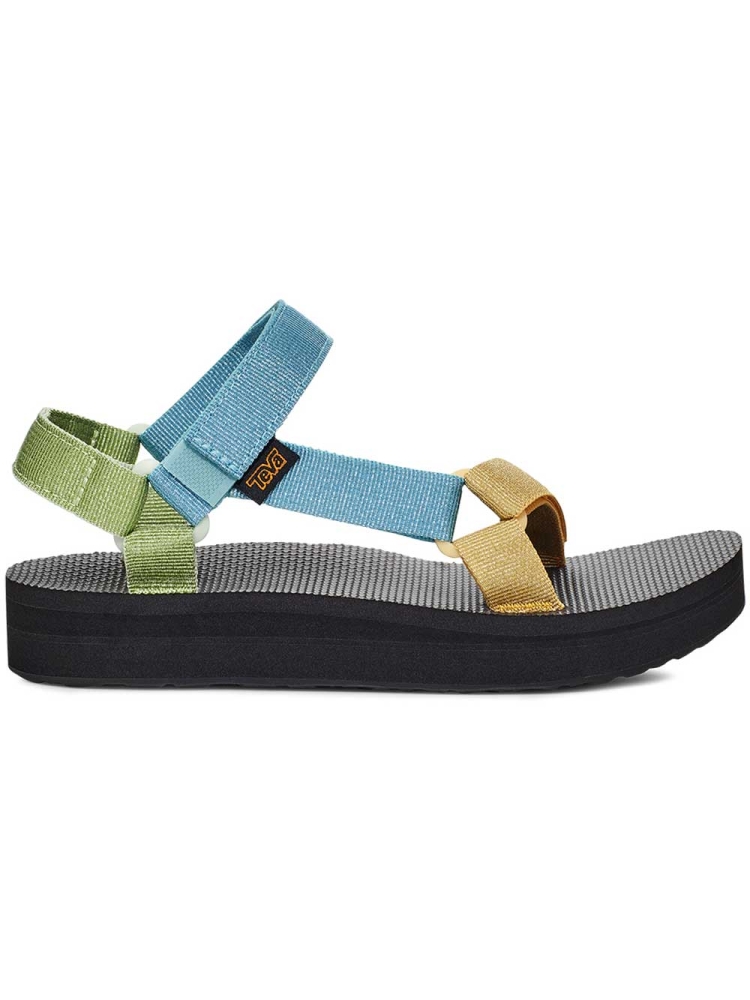 Teva Midform Universal Women's Metallic Blue Multi 1090969-MCBM sandalen online bestellen bij Kathmandu Outdoor & Travel