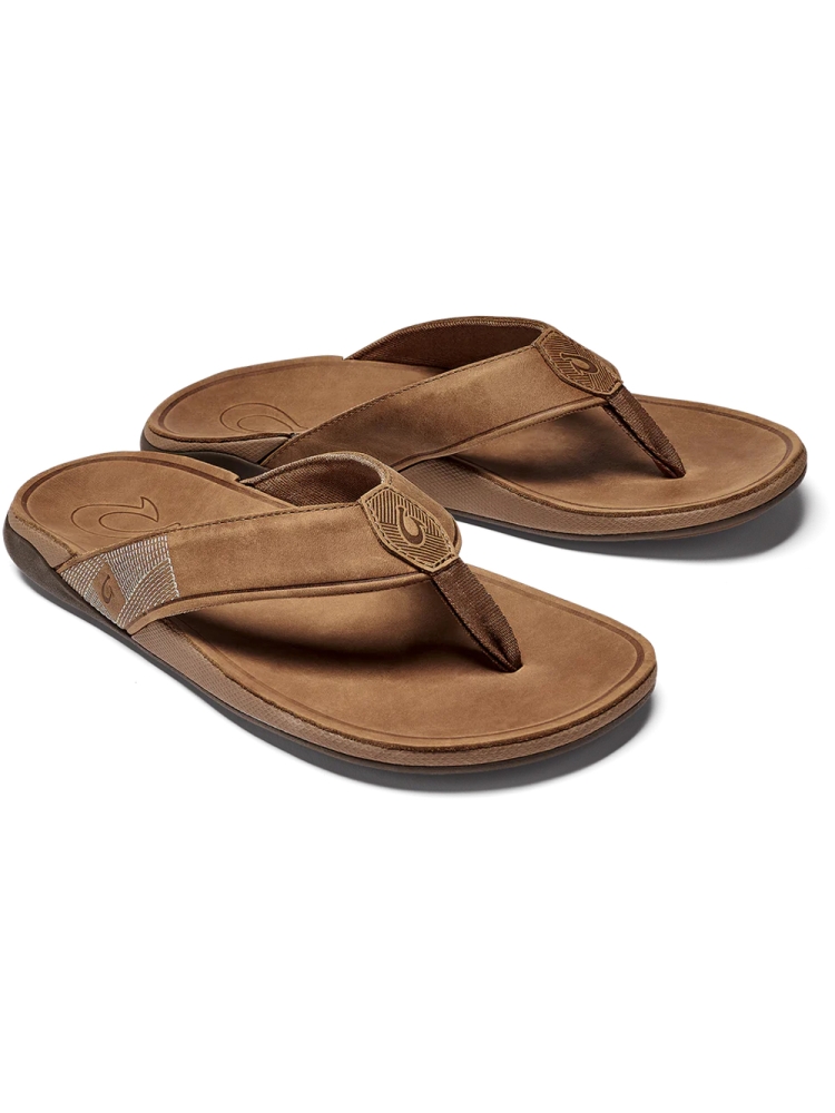 Olukai Tuahine Toffee/Toffee 10465-3333 slippers online bestellen bij Kathmandu Outdoor & Travel