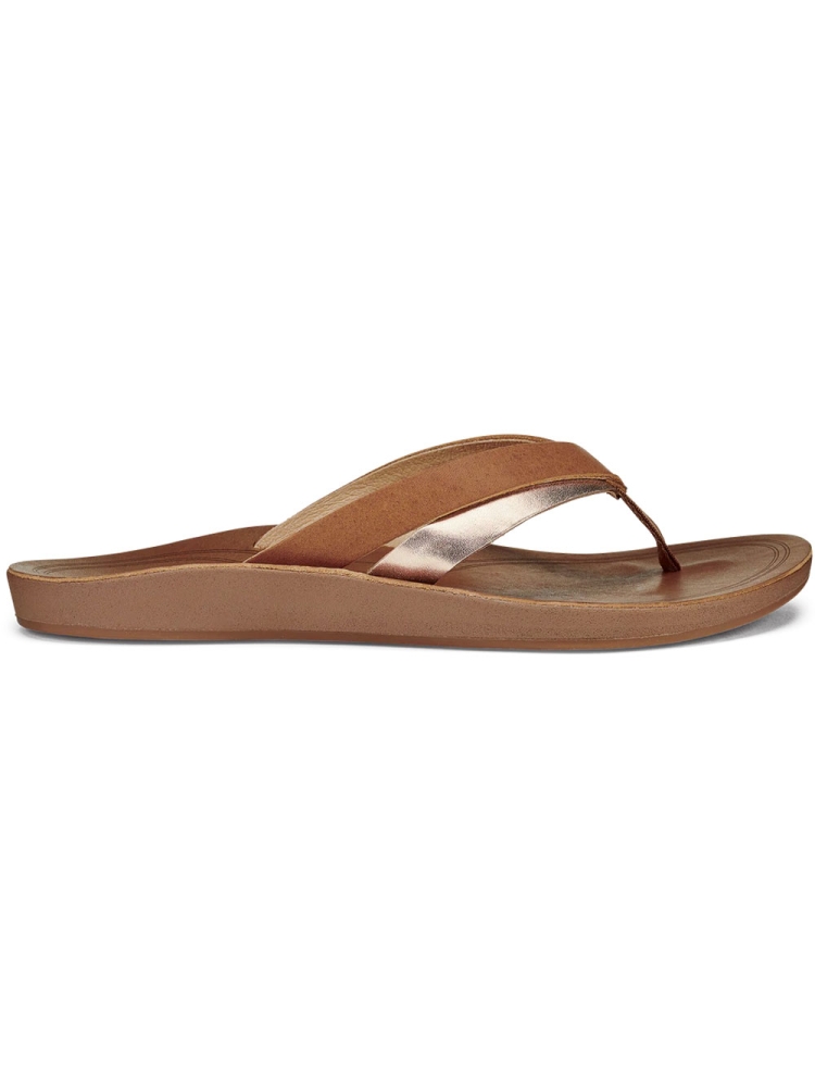 Olukai Kaekae Women's Sahara/Bubbly 20374-FMFA slippers online bestellen bij Kathmandu Outdoor & Travel