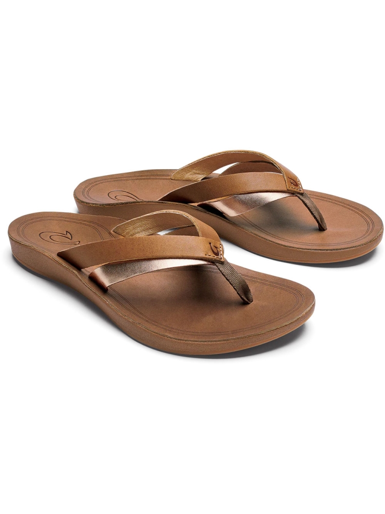 Olukai Kaekae Women's Sahara/Bubbly 20374-FMFA slippers online bestellen bij Kathmandu Outdoor & Travel