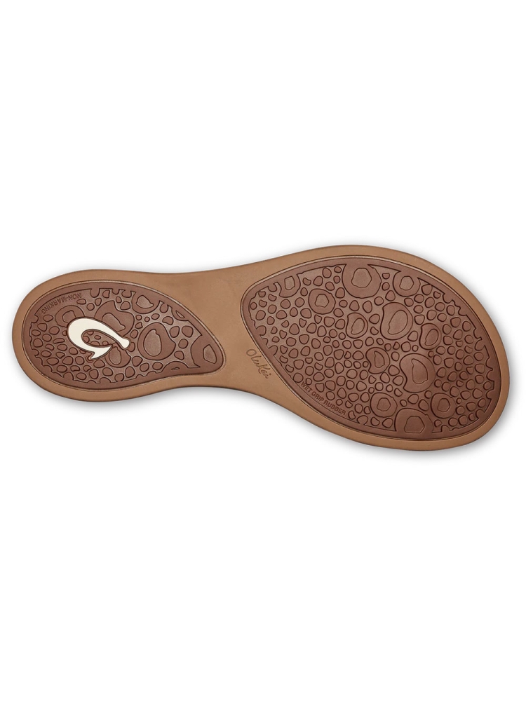 Olukai Nonohe Women's Black/Golden Sand 20440-40GS slippers online bestellen bij Kathmandu Outdoor & Travel