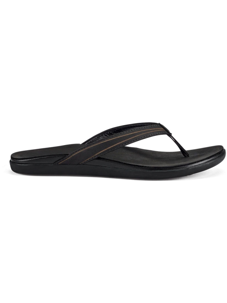 Olukai Aukai Women's Black/Black 20442-4040 slippers online bestellen bij Kathmandu Outdoor & Travel