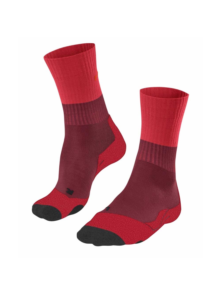 Falke TK2 Explore Women's Merlot 16445-8117 sokken online bestellen bij Kathmandu Outdoor & Travel