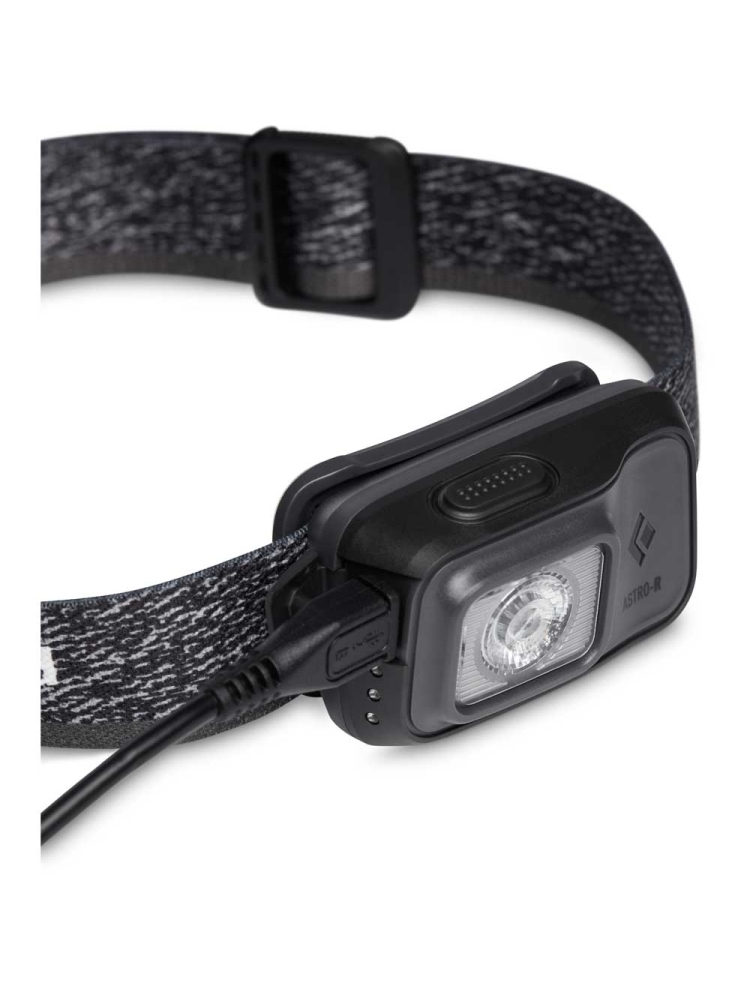 Black Diamond Astro 300-R Headlamp Graphite BD620678-Graphite verlichting online bestellen bij Kathmandu Outdoor & Travel