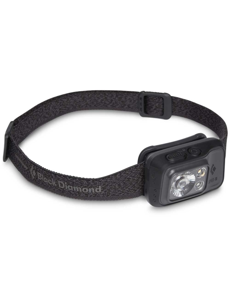 Black Diamond Spot 400-R Headlamp Graphite BD620676-Graphite verlichting online bestellen bij Kathmandu Outdoor & Travel